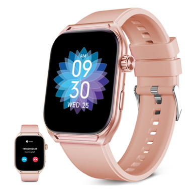 KSIX Pametni sat Urban Move 2.06" AMOLED, 5 dana baterije, pink